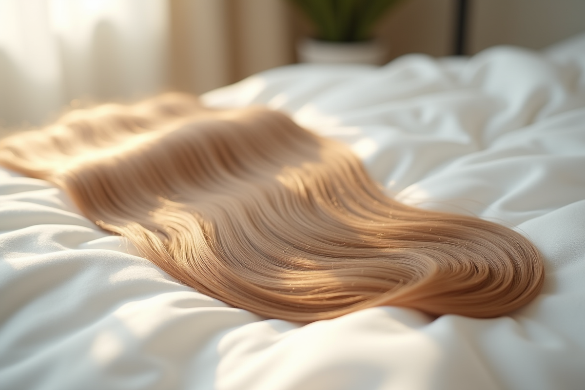 cheveux brillants