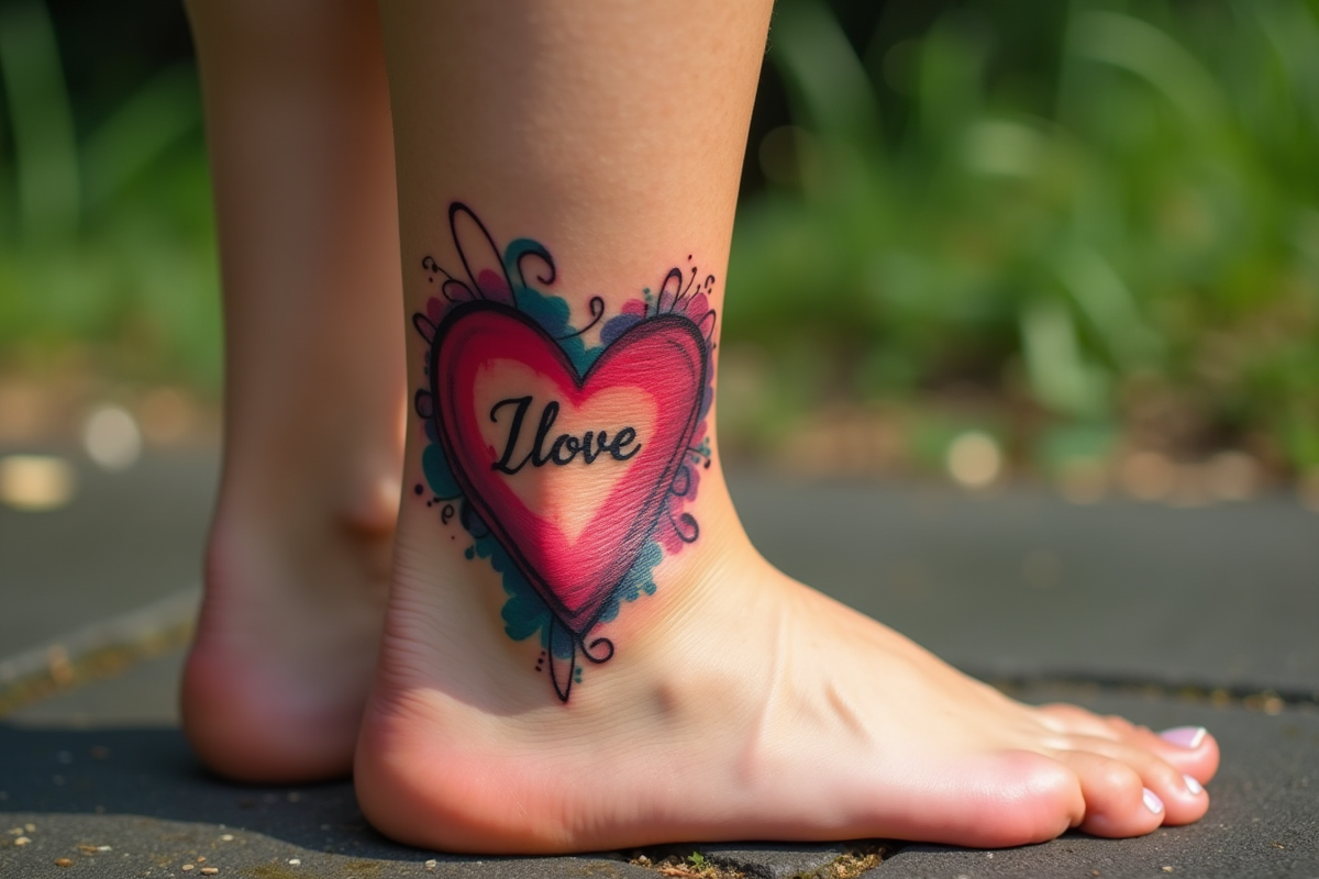 tatouage cœur