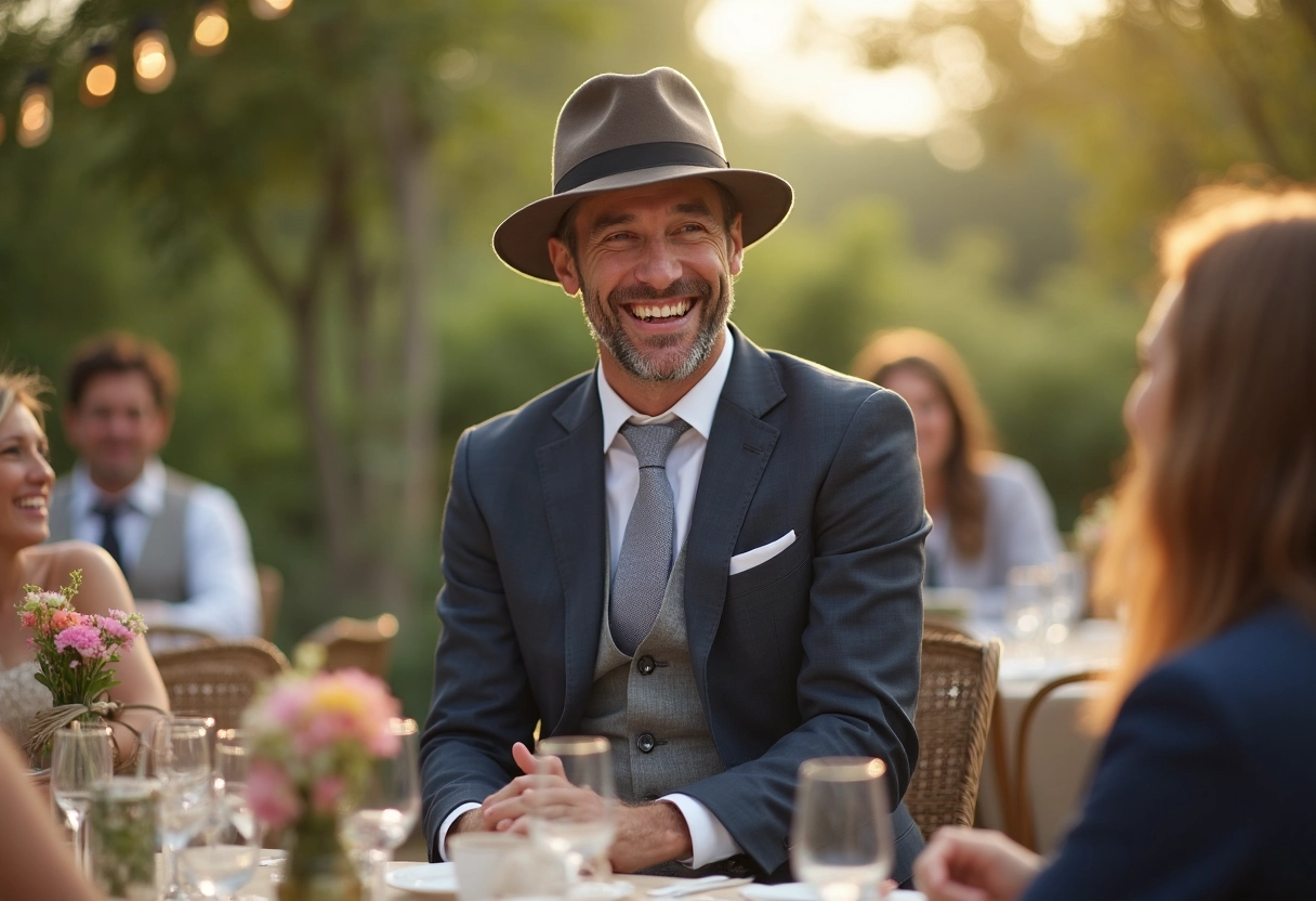 chapeau élégant